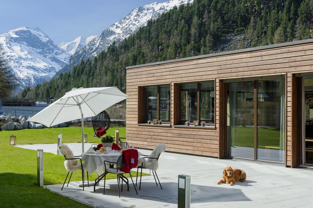 Hotel Palue Pontresina Exterior photo