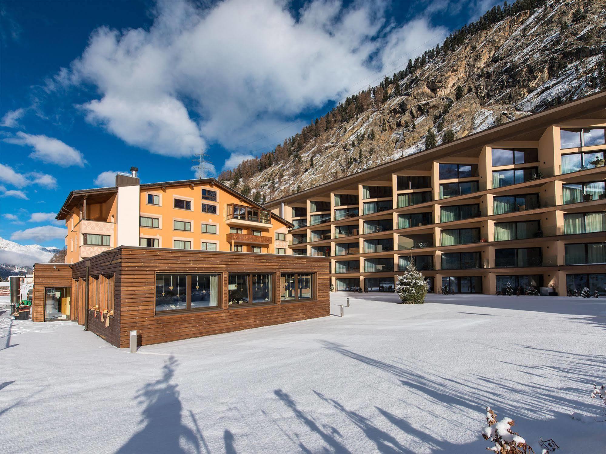 Hotel Palue Pontresina Exterior photo